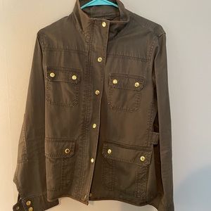 J.Crew Resin Coated Field Jacket